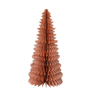 Linen & More X Mas Tree Decoratief papieren ornament licht roze 160cm