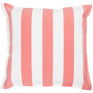 Linen & More Mireille kussen rood 60x60cm