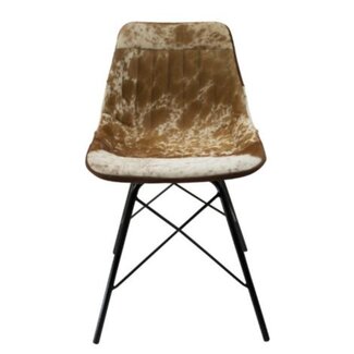 Mars & More stoel koe bruin wit x 79cm (zelfmontage)