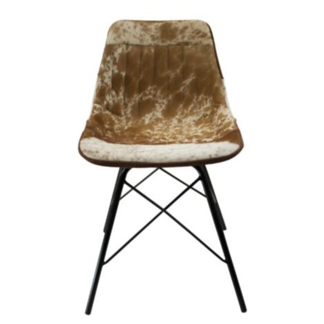 Mars & More stoel koe bruin wit x 79cm (zelfmontage)