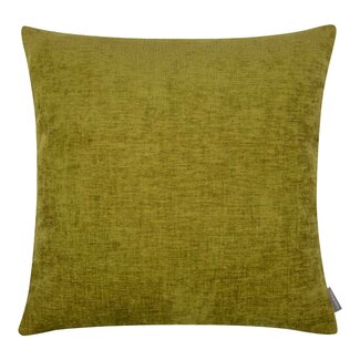 Linen & More Prince Fluweel Melee kussen olijf groen 45x45cm