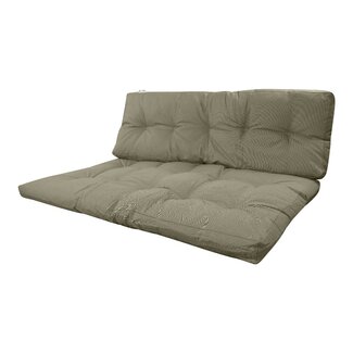 2Lif Lennon outdoor pallet matras set groen  120x80cm/120x40cm