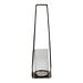 Mars & More Lantaarn modern zilver h78 d20x16cm