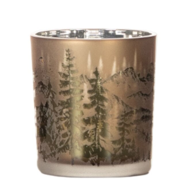 Mars & More Tea Light holder mountains beige 8cm