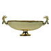Mars & More schaal ovaal hert champagne goud 68cm