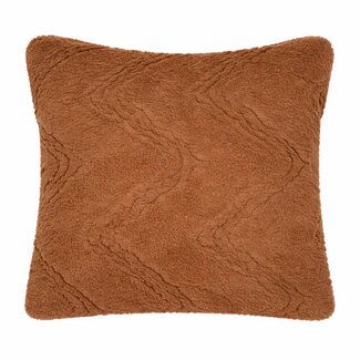 Linen & More Kussen Zig Zag Taupe 45x45cm