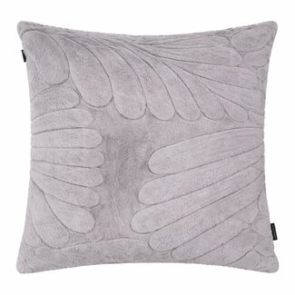 Linen & More Kussen Bladeren Grijs 45x45cm