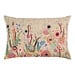 Mars & More Kussen geborduurd met wilde bloemen kleurrijke mix 40x60cm