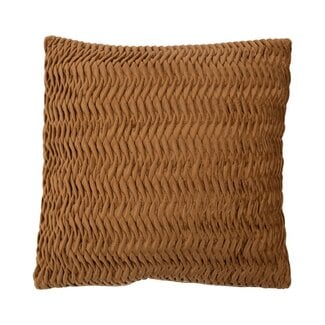 Linen & More Kussen Mariah goud bruin 45x45cm