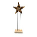 Mars & More Decoratie ster op voet hout 80x30xT6cm (self assembly)