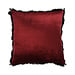 Linen & More sierkussen donker rood 45x45cm