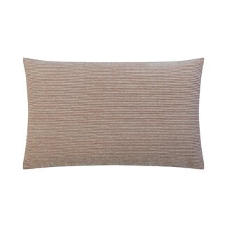 Linen & More sierkussen rib roze 30x50cm