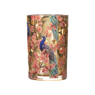 Mars & More Theelichthouder bloesem goud 8cm