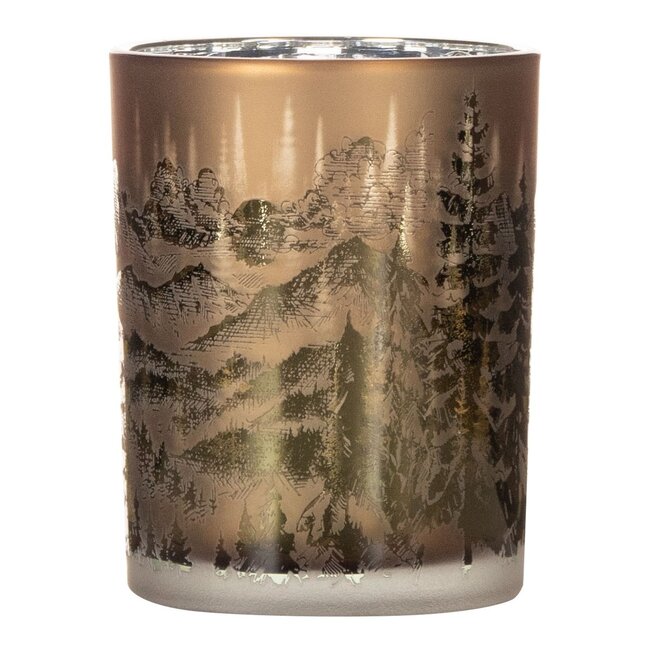Mars & More Theelichthouder bergen beige 18cm