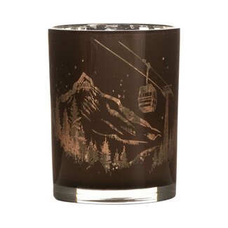 Mars & More Theelichthouder skilift beige 12,5cm