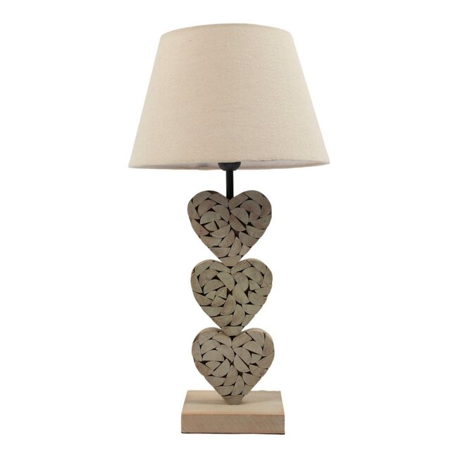 Mars & More Lampvoet met 3 hartjes 46,5 cm