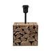 Mars & More Lampvoet boomstam met kap 29 cm