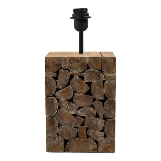 Mars & More Lampvoet boomstam met kap 37,5 cm