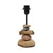 Mars & More Lampvoet met stenenlook 26,5 cm