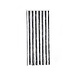 2Lif Chenille Streep Caravan vliegengordijn wit/grijs 56x180cm