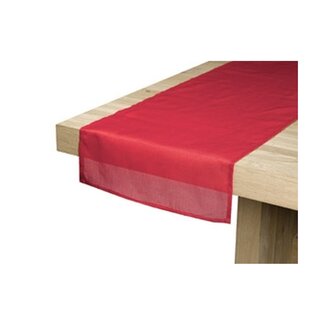 2Lif Como Tafelloper rood 45x240cm
