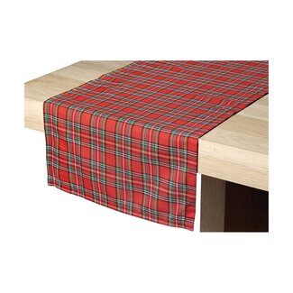 2Lif Royal Tafelloper rood 42x142cm