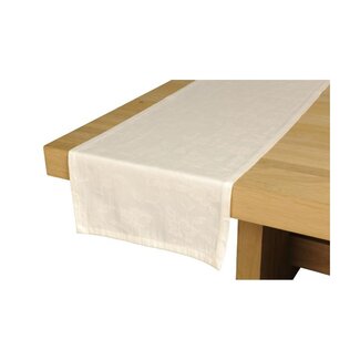 2Lif Milano Tafelloper off wit 45x140cm