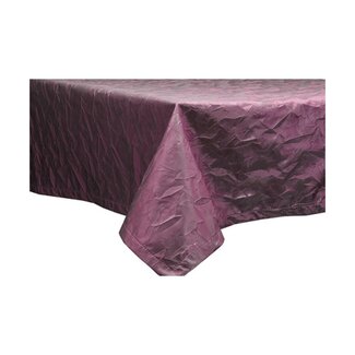 2Lif Palermo Tafelkleed Textiel paars 140x140cm