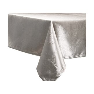 2Lif Opera Tafelkleed Textiel zilver 132x132cm