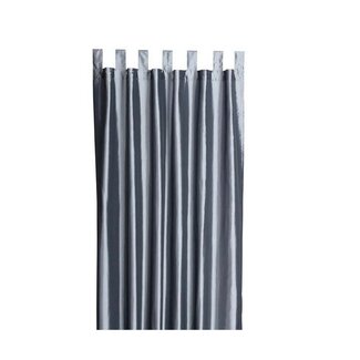 2Lif New York curtain grey 135 cm x 260 cm with loops