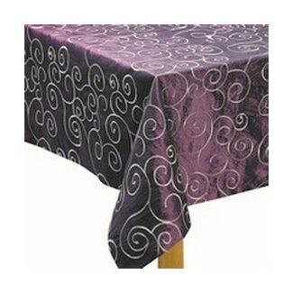 2Lif Florence Tafelkleed Textiel paars 140x140cm