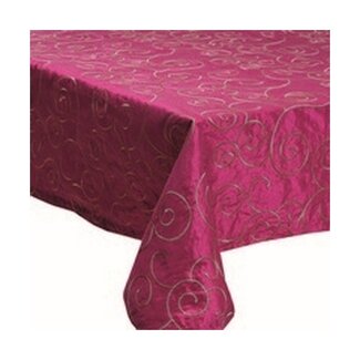 2Lif Florence Tafelkleed Textiel roze 140x140cm