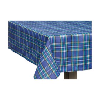 2Lif Royal Tafelkleed Textiel blauw 90x90cm