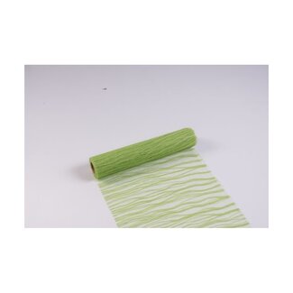 2Lif Wave Tafelband groen 26cmx3m (rolled)