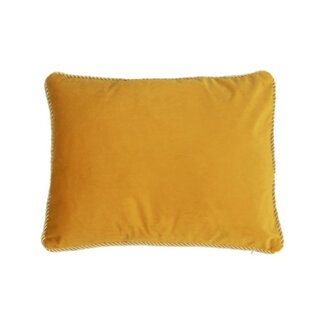 Mars & More half kussen fluweel goud honing 35x45cm