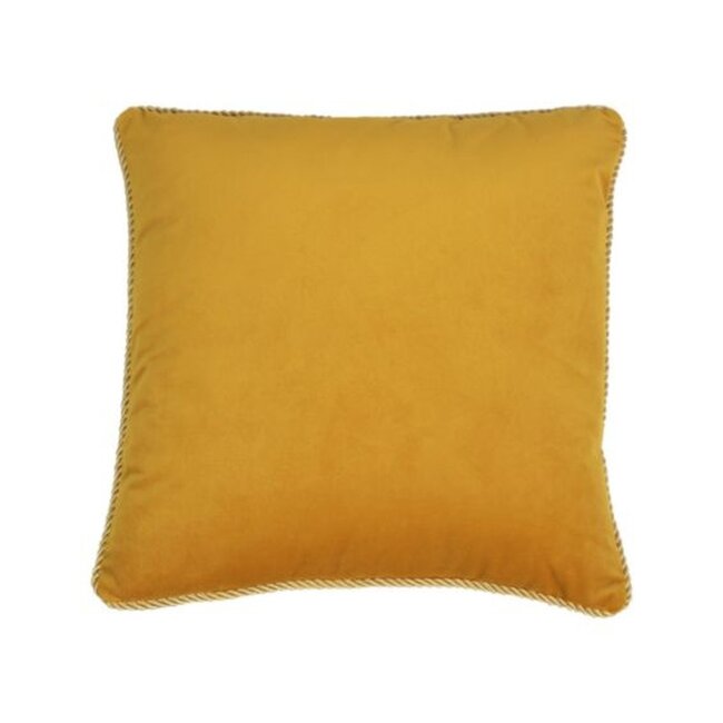 Mars & More kussen fluweel goud honing 45x45cm