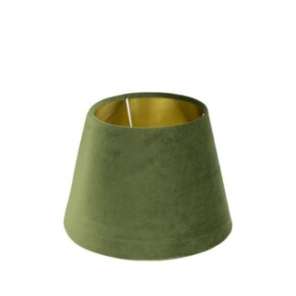Mars & More lampenkap fluweel appel groen dia 25cm