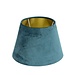 Mars & More lampenkap fluweel petrol dia 30cm