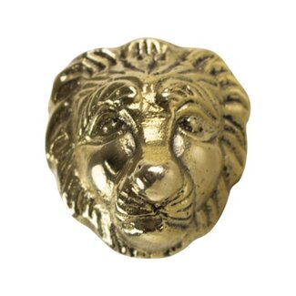 Mars & More goud deurknop leeuw*