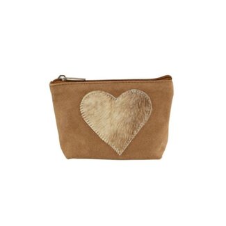 Mars & More make up tas hart bruin 15cm