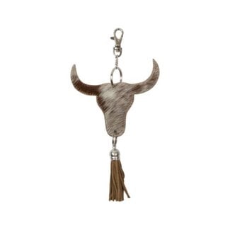 Mars & More sleutelhanger stier bruin 10cm