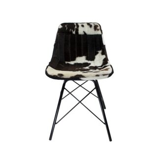 Mars & More stoel koe zwart wit x 79cm (zelfmontage)