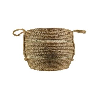 Mars & More mand naturel ecru 2 strepen dia 23cm*