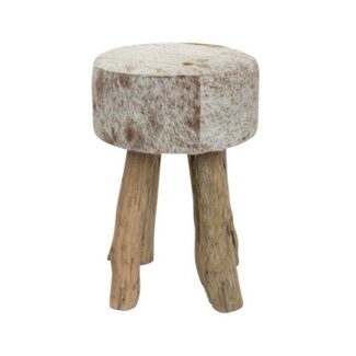 Mars & More kruk koe bruin wit rond 45cm