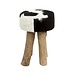 Mars & More kruk koe zwart rond 45cm