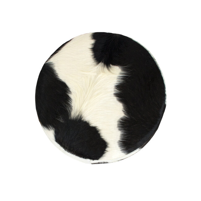 Mars & More kruk koe zwart rond 45cm
