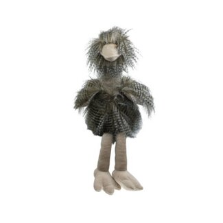 Mars & More knuffel langhaar struisvogel 43cm*