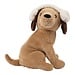 Mars & More Deurstopper hond lichtbruin met oorwarmers h25 cm