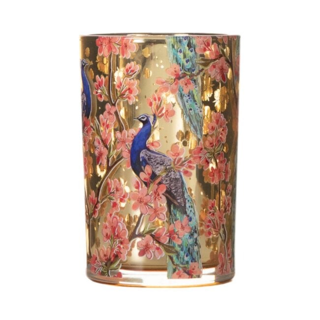Mars & More Theelichthouder bloesem goud 12,5cm
