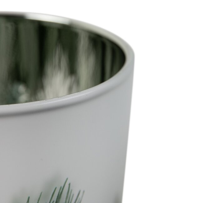 Mars & More Theelichthouder dennenappel groen 18cm